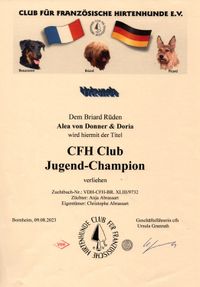 CFH Club Jugend Champion