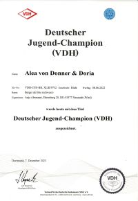 Deutscher Jugendchampion VDH